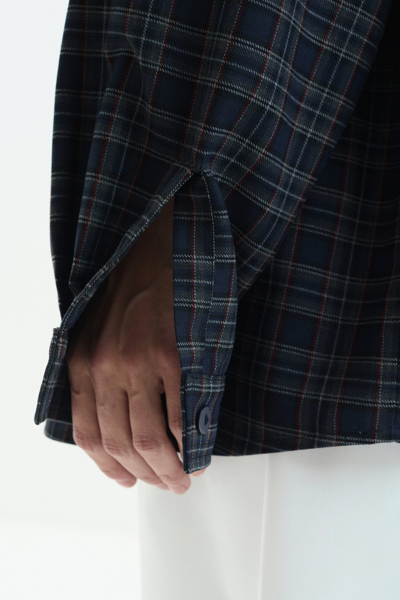 Рубашка PLAID 5.0 marte, цвет: сине-красный,  купить онлайн