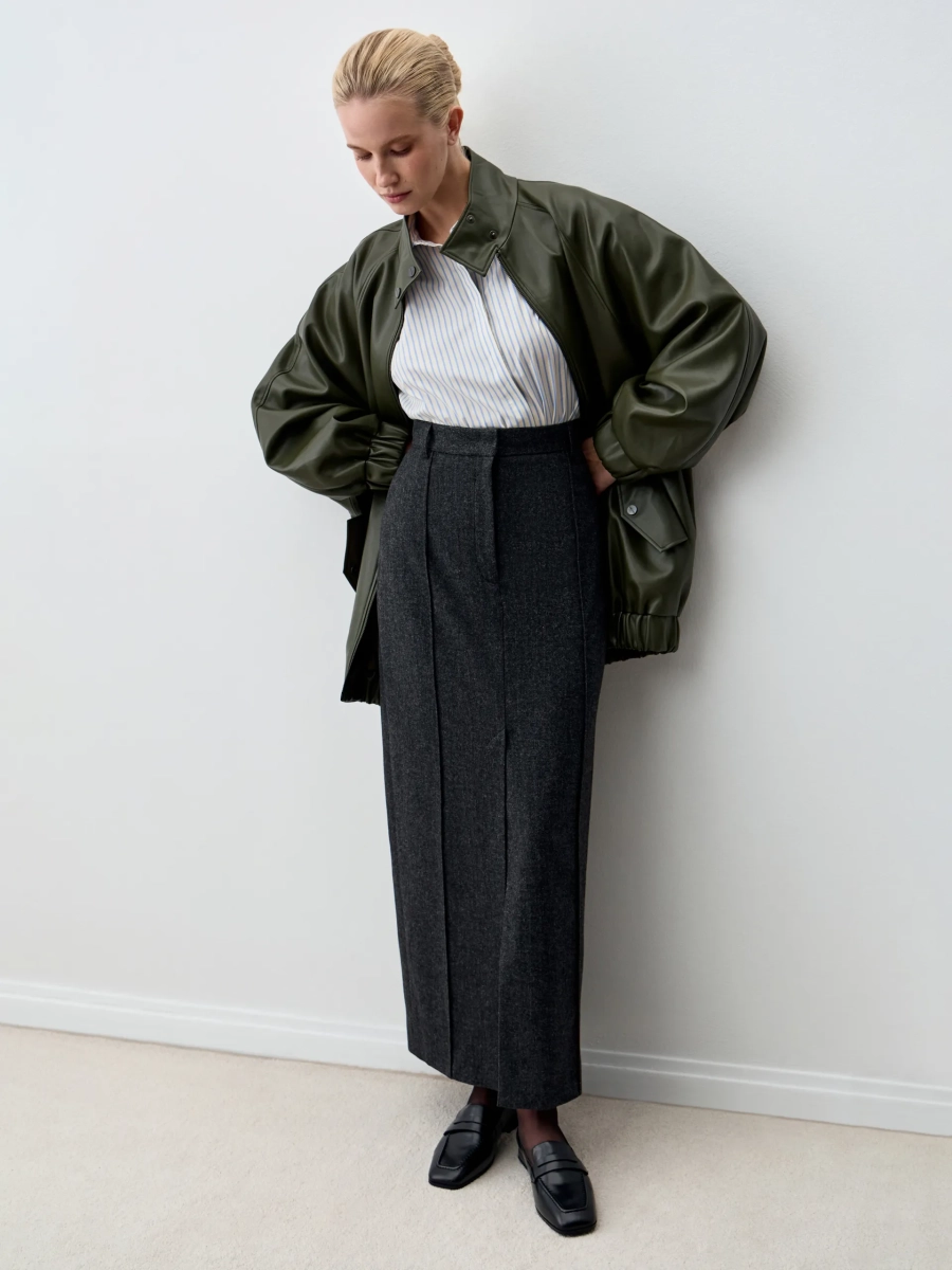 Юбка DIEGO ANNA PEKUN, цвет: серый, 61.2549.801 купить онлайн