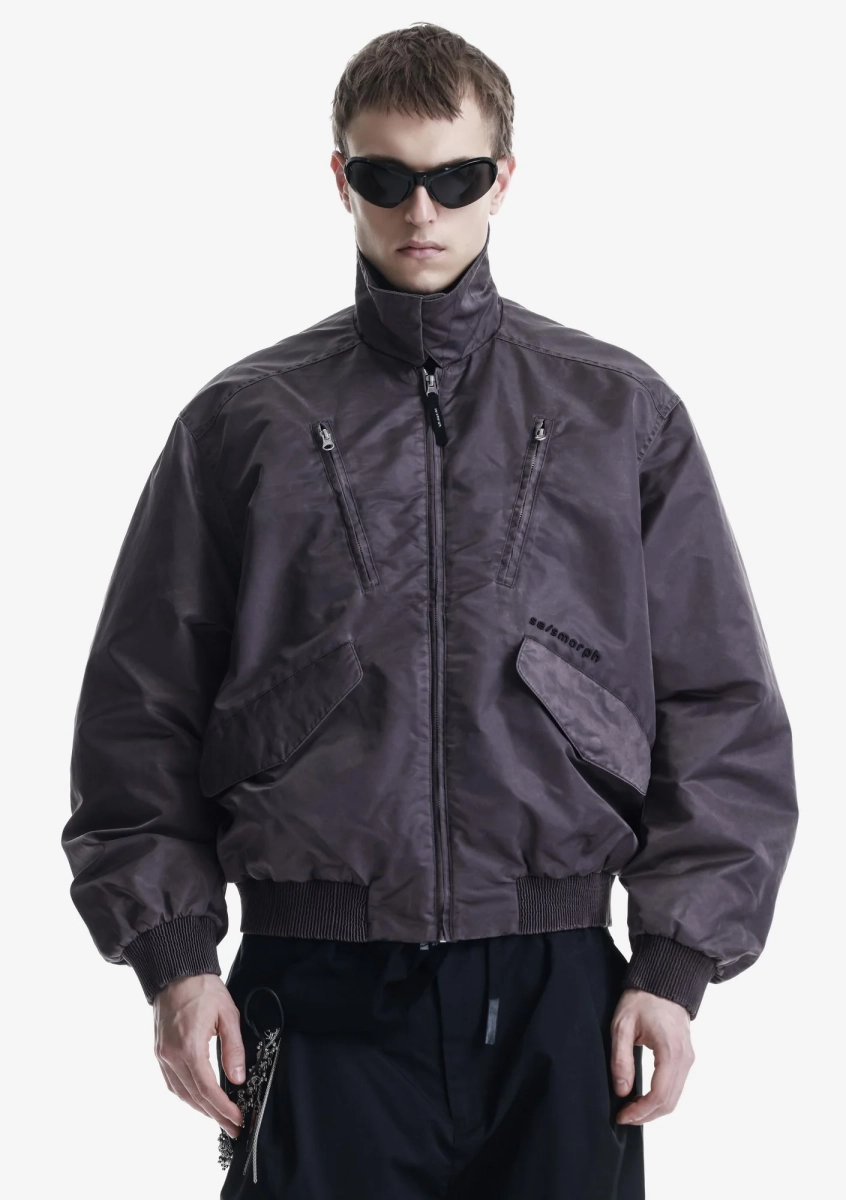 Куртка-бомбер KRAKATAU, цвет: фиолетовый, Qu568-93 купить онлайн