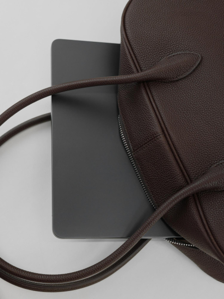 Сумка LIKA LARGE brand salad, цвет: chocolate J-704-PHR 7696 купить онлайн