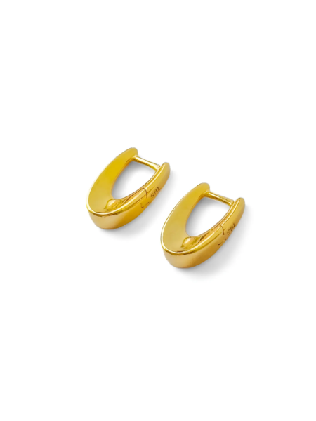 Серебряные серьги «Коромысло» mini