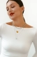Серебряное колье сердце "Folio" gold SBLESKOM, цвет: позолота, 21061 купить онлайн