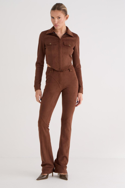 Брюки Saddle CULT, цвет: коричневый,  купить онлайн