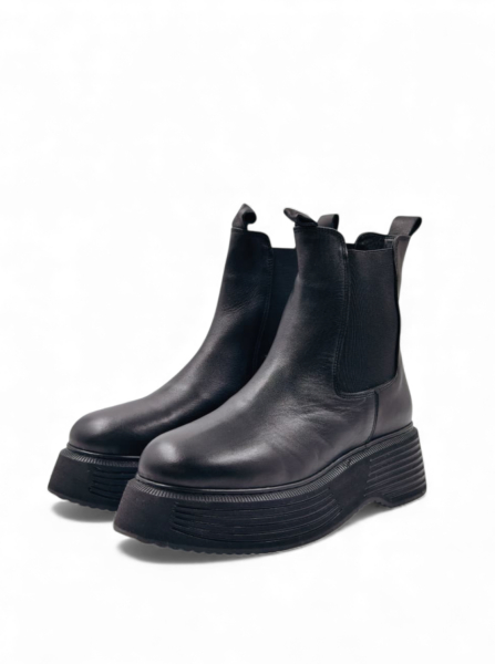 Ботинки женские зимние из натуральной кожи GRANDERA, цвет: Черный 261-5503-188 (311) купить онлайн