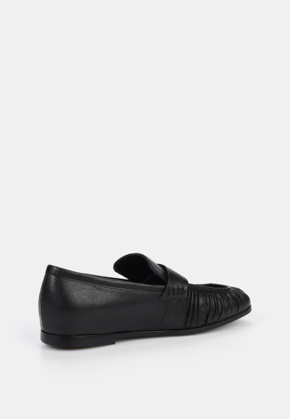 Лоферы из натуральной кожи SBALO, цвет: Черный STR23 купить онлайн