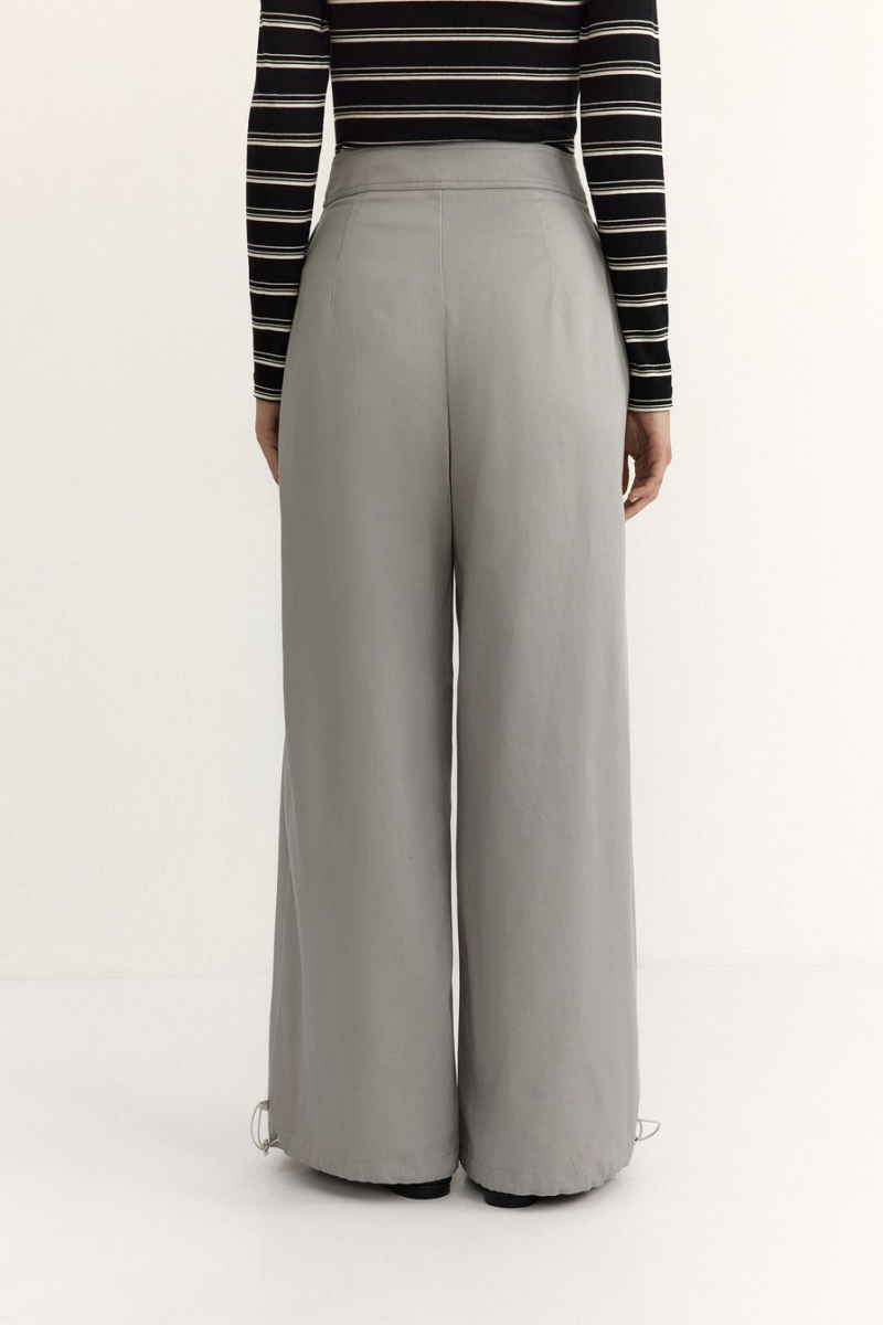 Брюки из 100% хлопка TOPTOP, цвет: серый, TT.032.19310.800 купить онлайн
