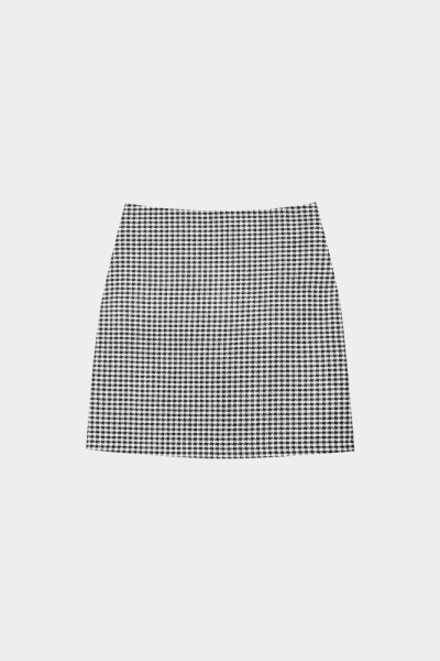 Юбка мини из твида