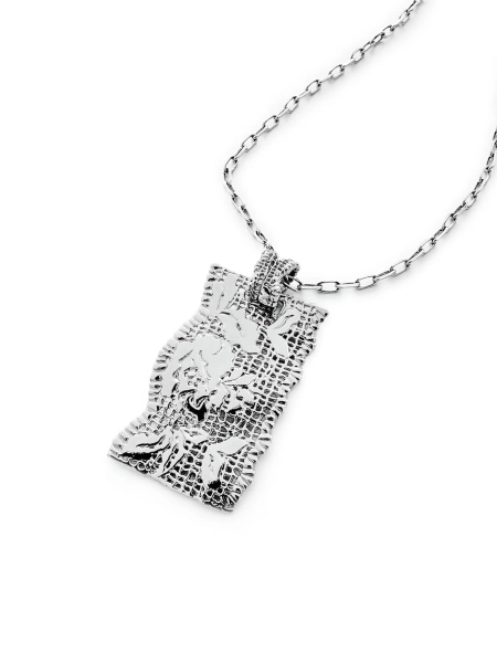 Серебряная подвеска «Кружево» SBLESKOM, цвет: серебро, 12123 купить онлайн