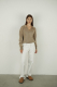 Поло из мериноса Y.SO, цвет: BEIGE,  купить онлайн