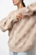 Джемпер Cotton Jacquard Beige Erist store, цвет: бежевый, НФ-00000781 купить онлайн