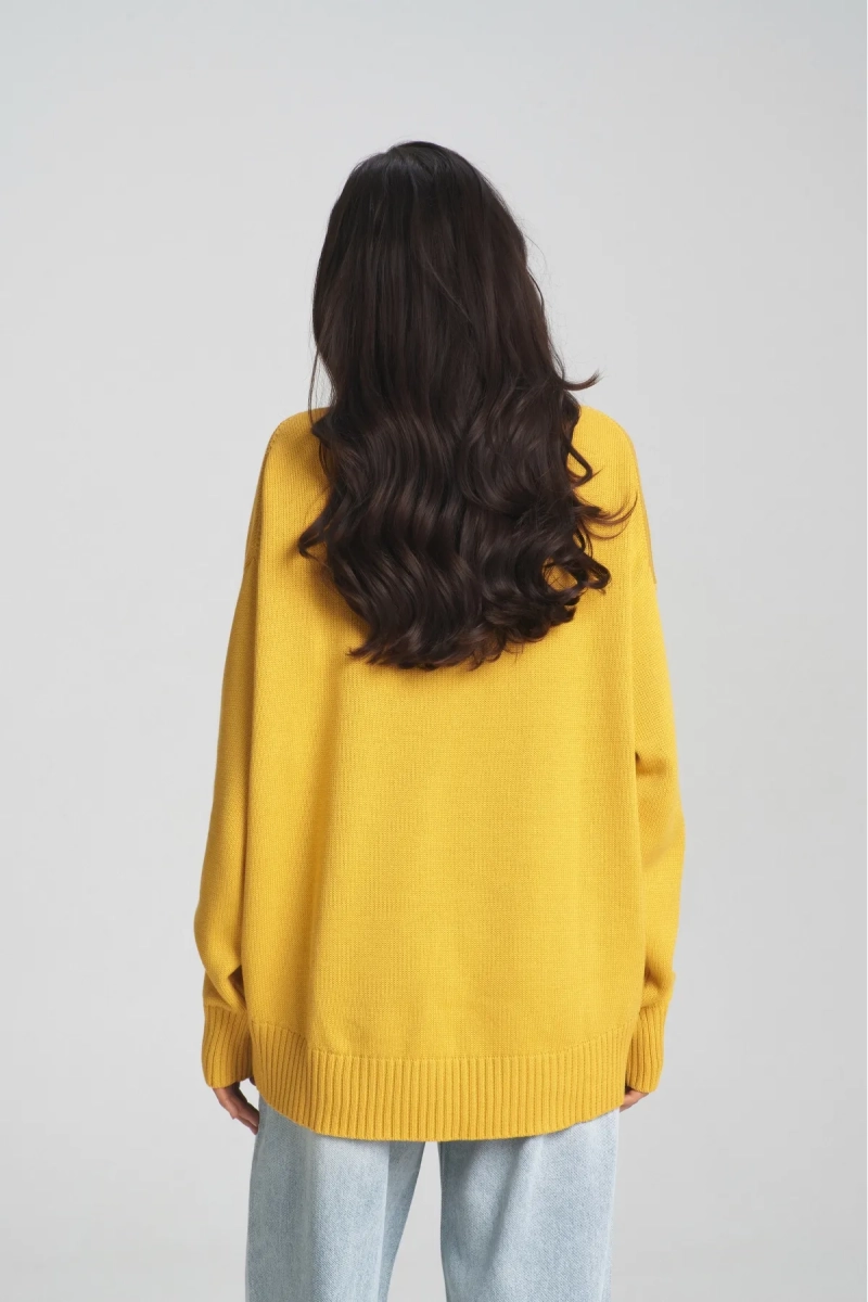 Свитер Cotton Classic Cardamom Erist store, цвет: Желтый, НФ-00001742 купить онлайн