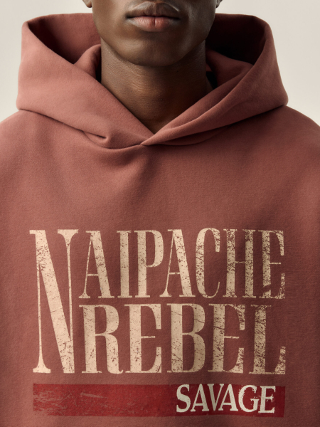 Худи Scorned NAIPACHE, цвет: Бордовый, 2513030390 купить онлайн