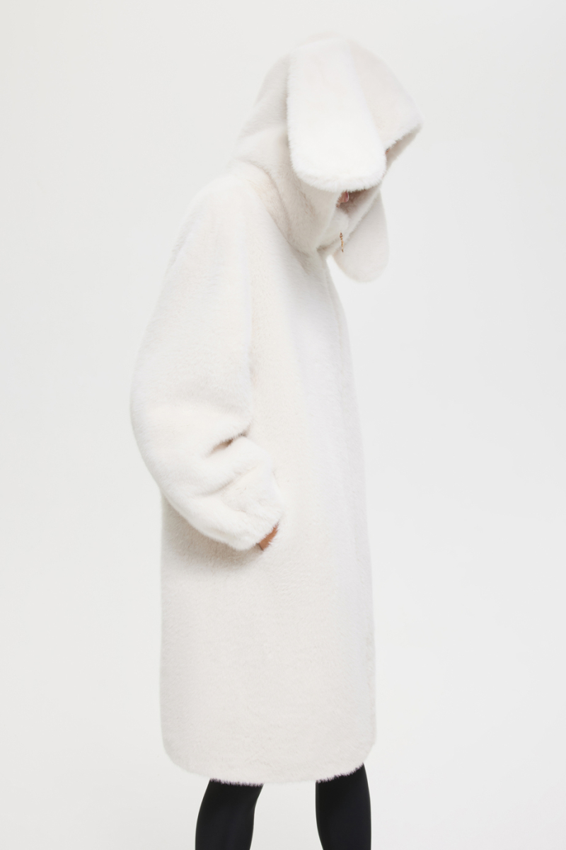 Утепленное пальто DREAMS BY ALENA AKHMADULLINA, цвет: молочный, 225101020204265/113000 купить онлайн