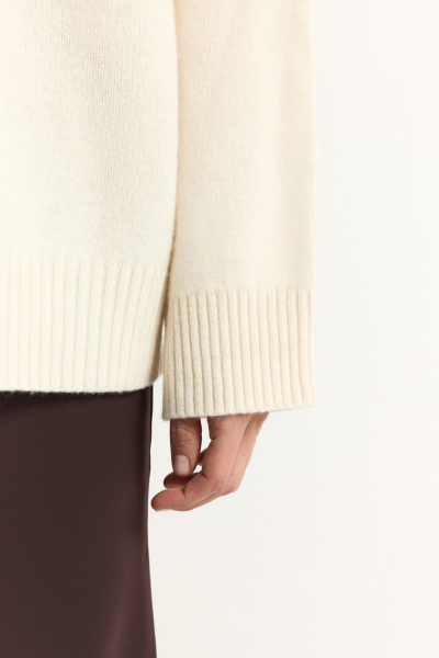 Джемпер из 100% шерсти мериноса TOPTOP, цвет: молочный, TTS.050.18935.120 купить онлайн