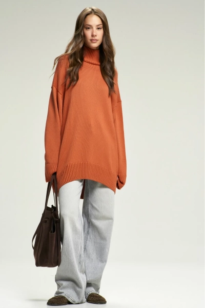 Свитер Oversized Terracotta