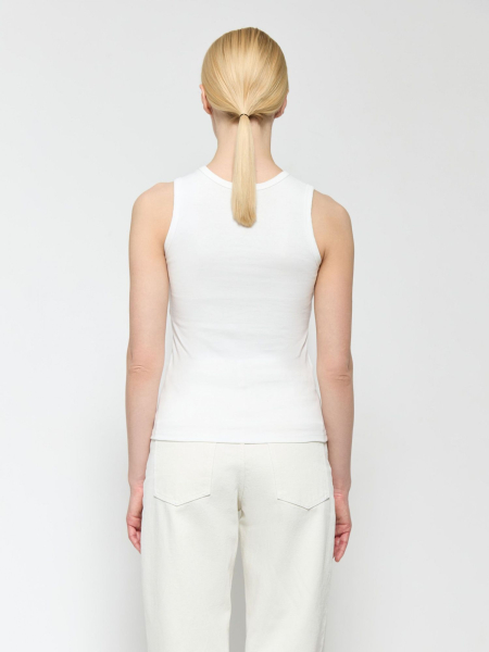 Майка на широких бретелях AROUND, цвет: белый, 269_26CE12 купить онлайн