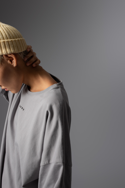 Футболка oversize базовая ZNWR, цвет: сухой, 21457 купить онлайн