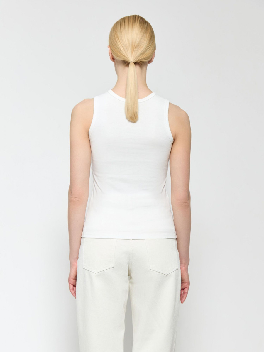 Майка на широких бретелях AROUND, цвет: белый, 269_26CE12 купить онлайн