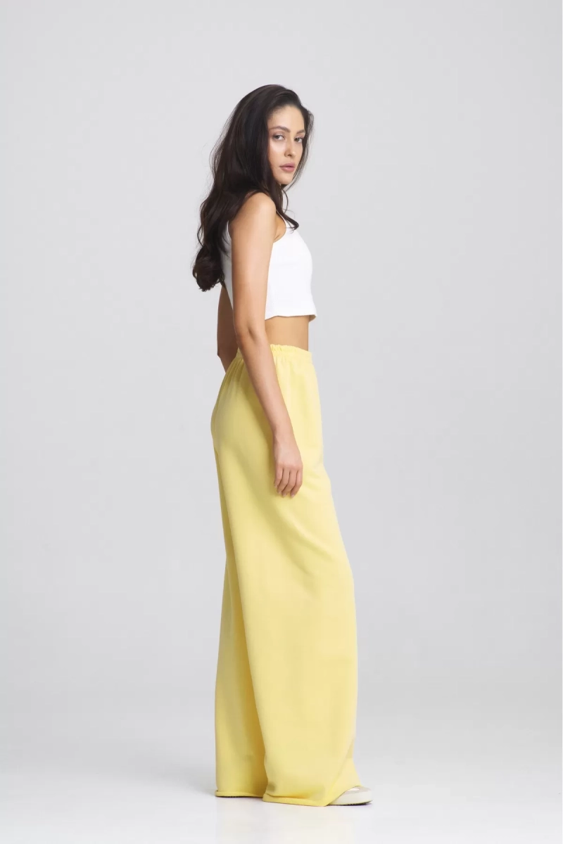 Брюки-трубы Lemon Erist store, цвет: Желтый, НФ-00002409 купить онлайн