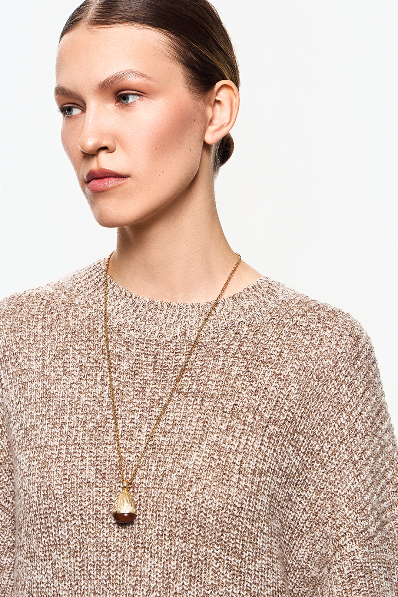 Вязаное платье DREAMS BY ALENA AKHMADULLINA, цвет: бежевый, 225104070304226/119000 купить онлайн