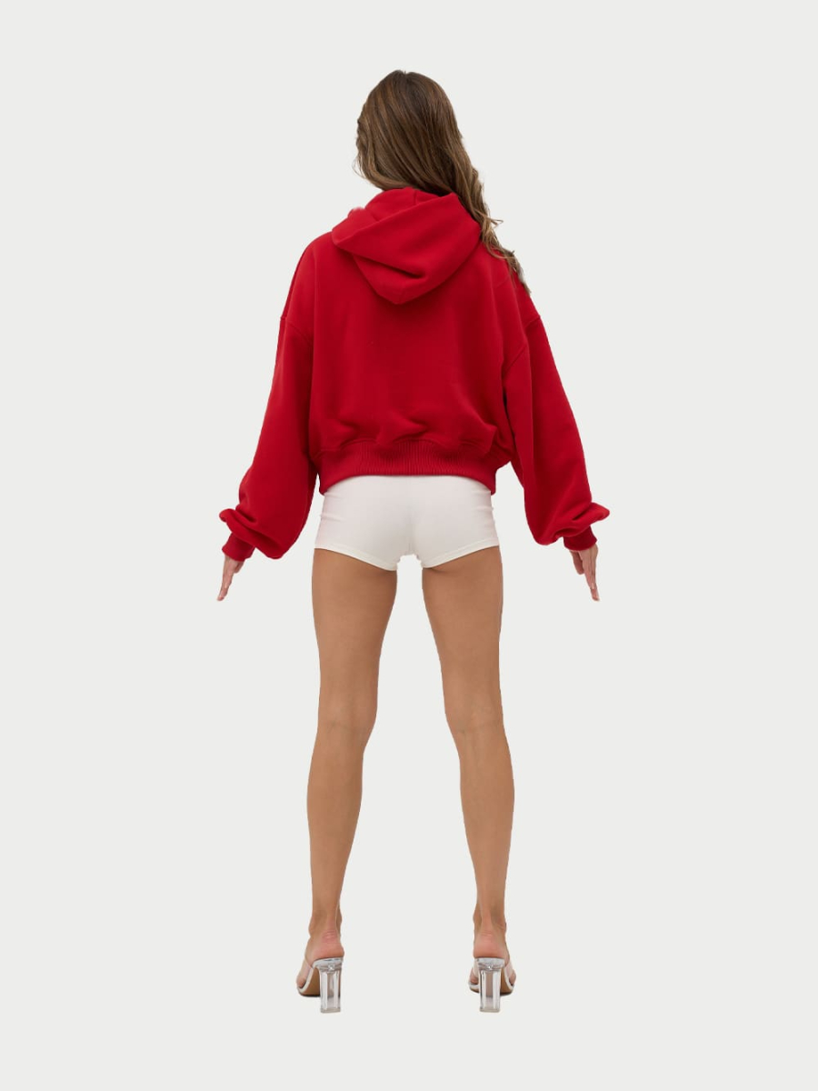 Zip Худи утепленное ONSI, цвет: RED,  купить онлайн