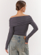 Боди drape ELASTIC, цвет: графит,  купить онлайн