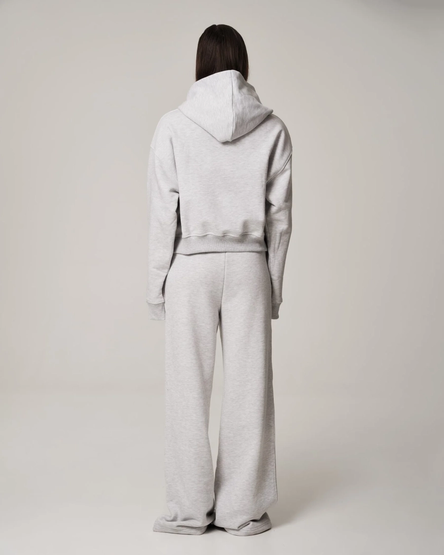 Худи YONS STUDIOS MELANGE YONS, цвет: серый, YO-787 купить онлайн