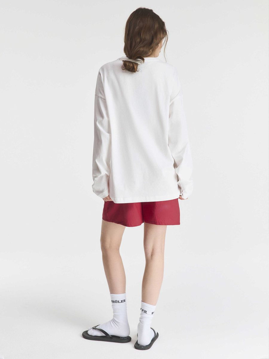 Лонгслив LONGSLEEVY BASE Brûler d'Amour, цвет: WHITE, BS2404C-3102-00 купить онлайн