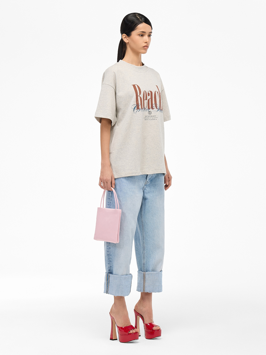 Футболка "Винтаж" FRHT&OUT OF REACH, цвет: серебристый меланж, TSVNTGSLVMLG купить онлайн