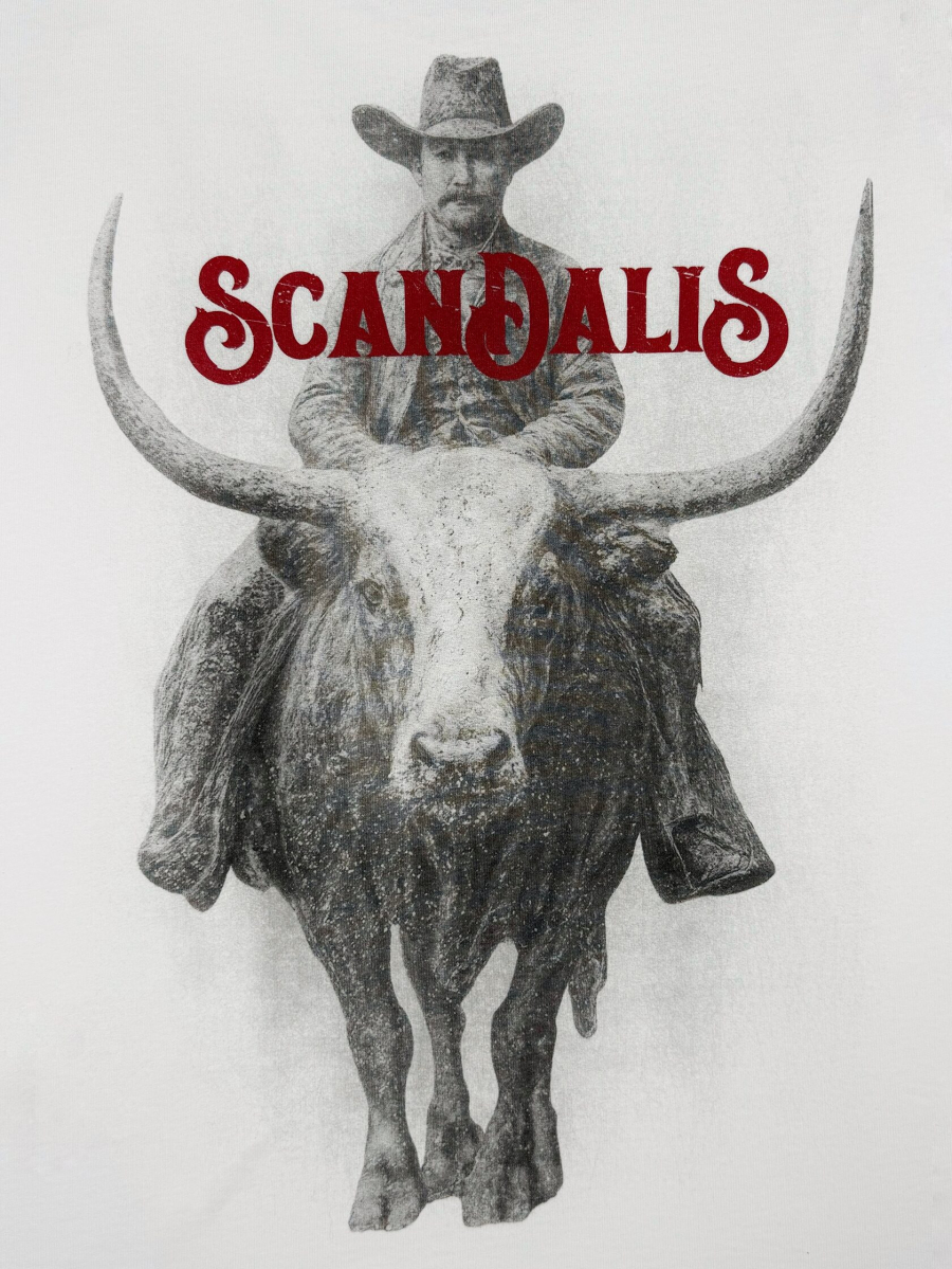 Футболка Бык SCANDALIS, цвет: белый, ФБ031а купить онлайн