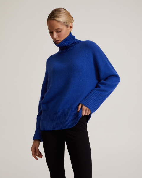 Джемпер To be Blossom, цвет: dark-blue, 61351 купить онлайн