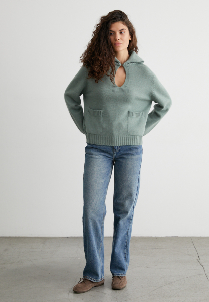 Джемпер SIERRA (ангора) Marou, цвет: зеленый, mar1_1123_20 купить онлайн