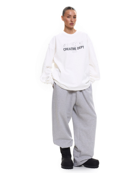 Лонгслив CD Suborbia, цвет: WHITE, 006170 купить онлайн