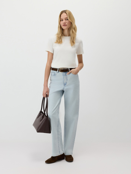 Базовая футболка Conso, цвет: молочный,  купить онлайн