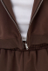 Оверсайз худи crop на молнии all., цвет: BROWN, 00454 купить онлайн