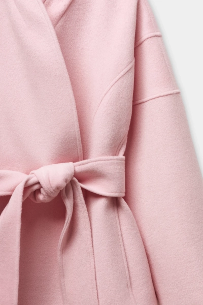 Пальто приталенного силуэта REFERT, цвет: светло-розовый, 01-4160/1-2511 купить онлайн