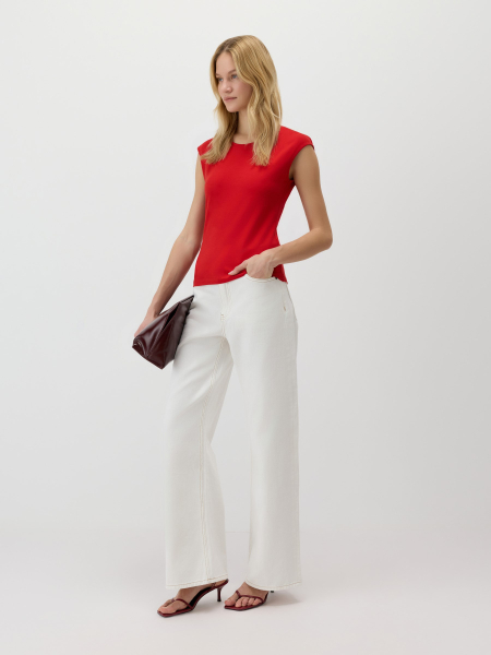 Футболка-топ Conso, цвет: красный, PF 260414 - красный купить онлайн