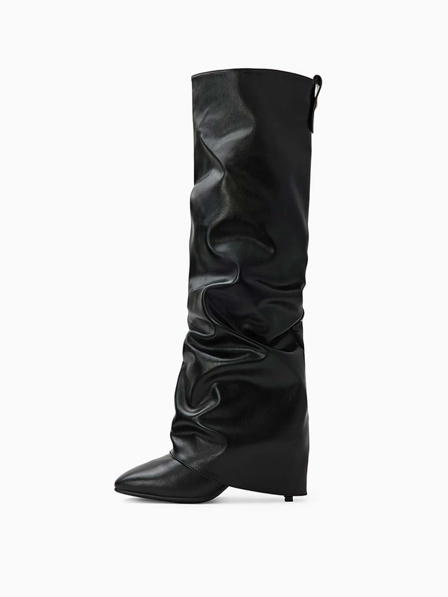 Сапоги с напуском