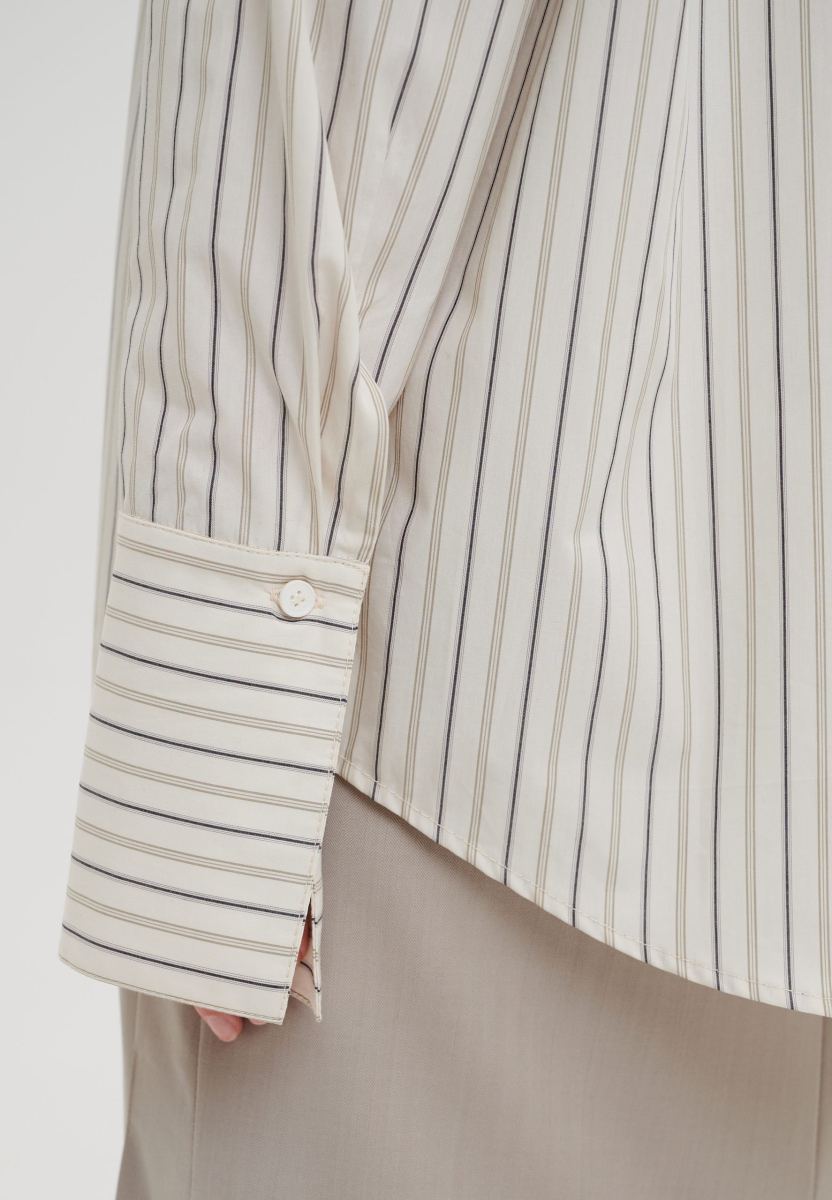 Рубашка в полоску CHUBA, цвет: бежевый, НФ-00000994 купить онлайн