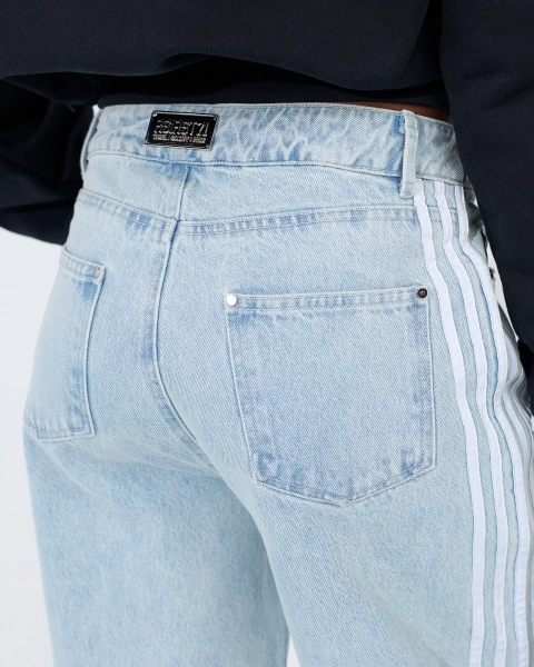 Джинсы с лампасами ASIA ST 71, цвет: серый,  купить онлайн