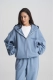 Худи ZIP Blue Erist store, цвет: голубой, НФ-00002423 купить онлайн