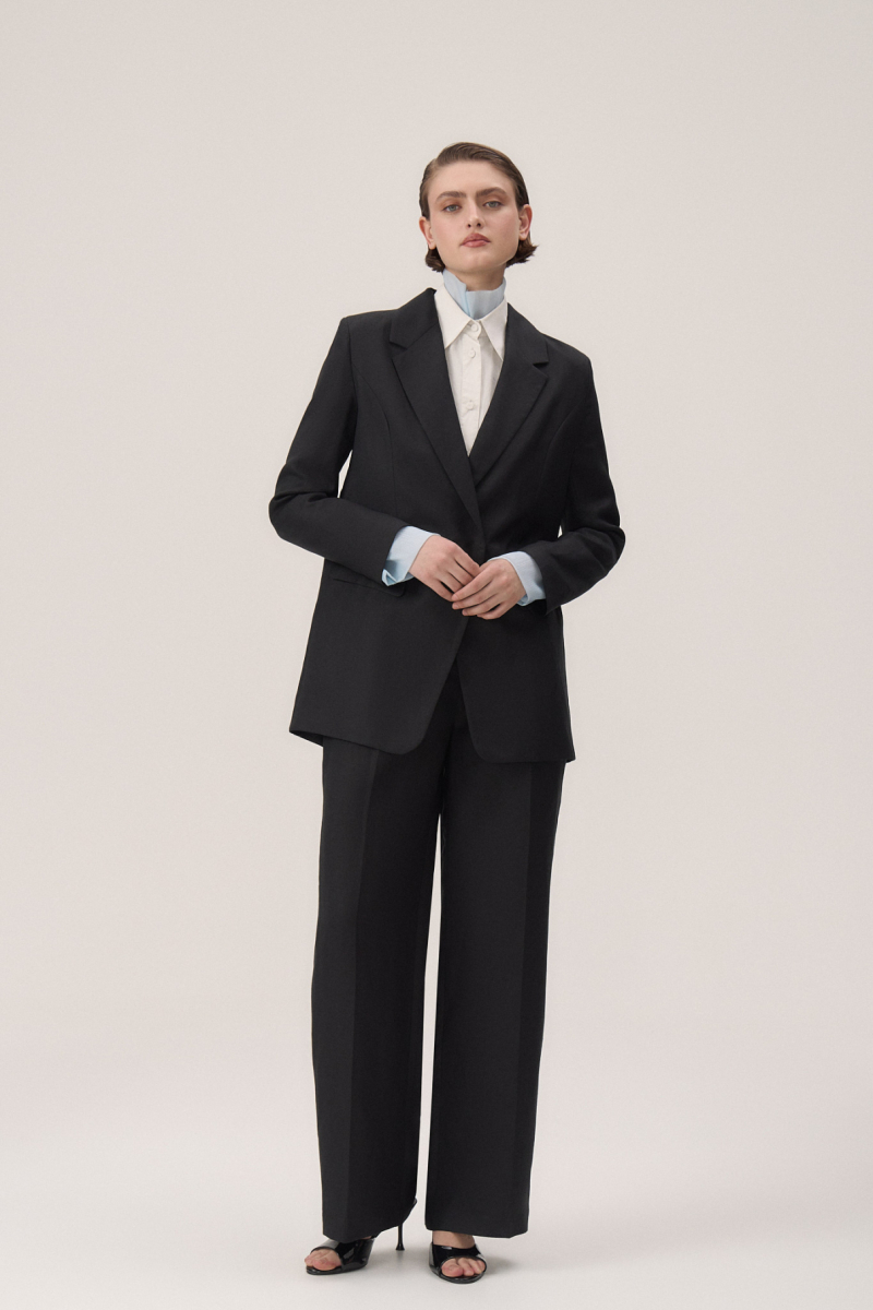 Брюки Iness FASHION REBELS, цвет: Черный FR24SS1PN03FLW350BL |новая коллекция купить онлайн