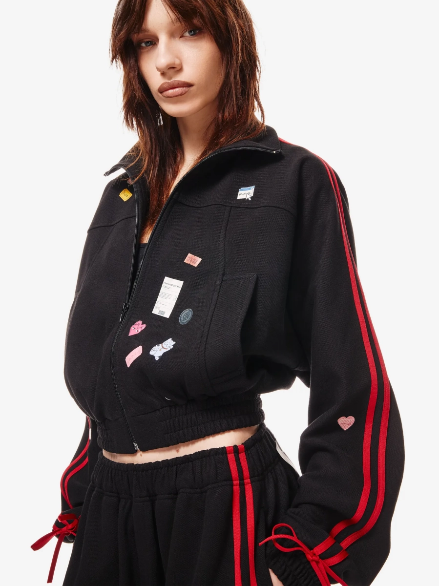 Sticker Pack Куртка С Лампасами p.p.s., цвет: черный/красный, 0830.01.00.BLK2 купить онлайн