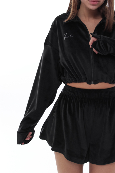 Шорты Velour GARCHIT, цвет: Черный,  купить онлайн