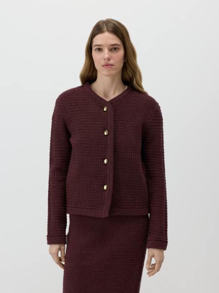 Кардиган букле