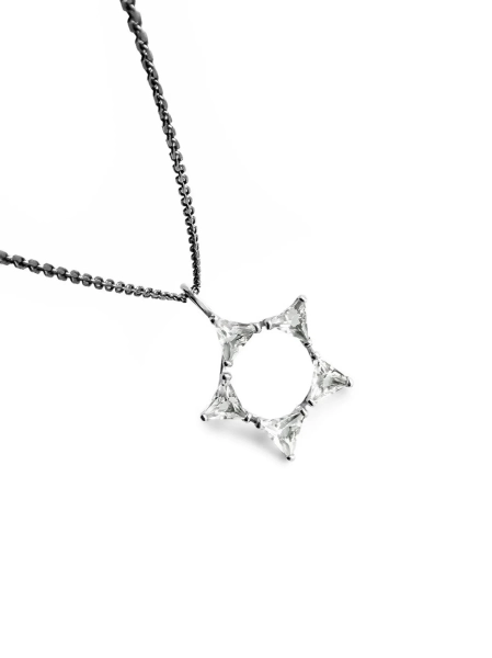 Серебряная подвеска «Космическая» SBLESKOM, цвет: серебро, 12214 купить онлайн