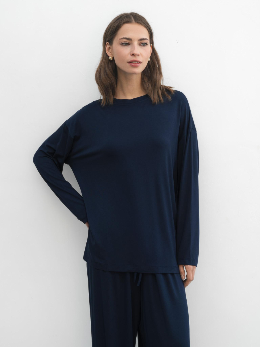 Костюм из бамбука Serenity PURE LINEN, цвет: синий,  купить онлайн