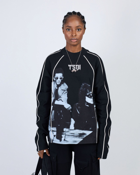 Лонгслив KINO TSOY BLACK ASIA ST 71, цвет: Черный, Ast71.kino-lsleeve-tsoy-bl купить онлайн