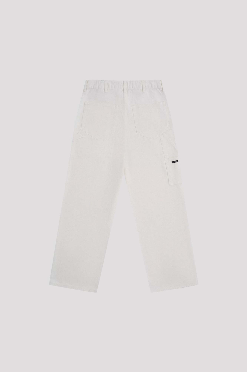 Джинсы ГОША РУБЧИНСКИЙ, цвет: молочный, JNS_0501_off_white купить онлайн