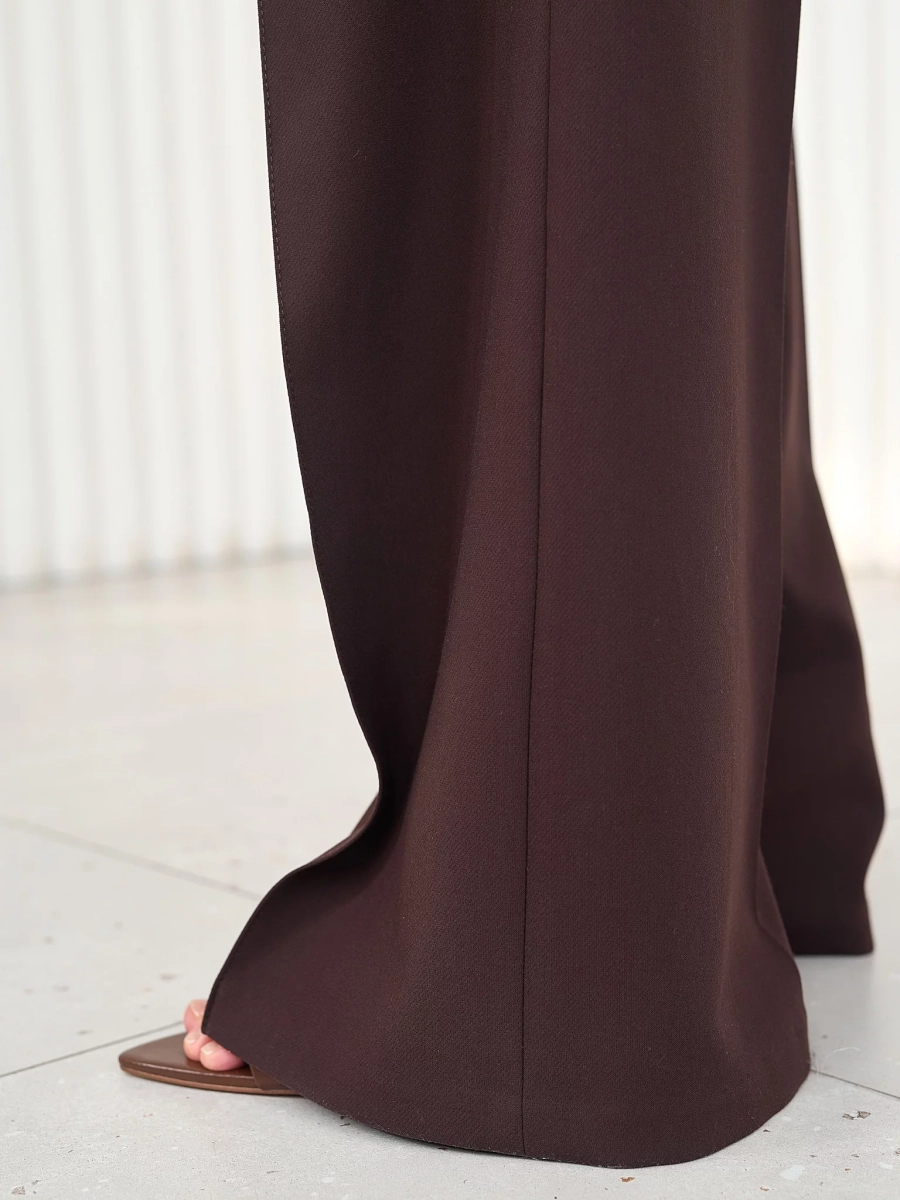 Брюки-клеш от бедра I.B.W., цвет: шоколад, TR006 купить онлайн